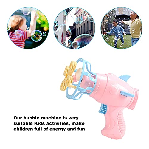 Máquina Automática De Soplado De Burbujas Para Niños Juguete Del Tirador De Burbujas Del Ventilador Para Fiestas Fiesta De Cumpleaños Boda