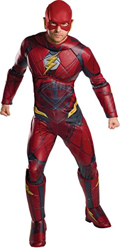 Marvel - Disfraz de Flash Deluxe para adultos, Talla única (Rubie's 820661)