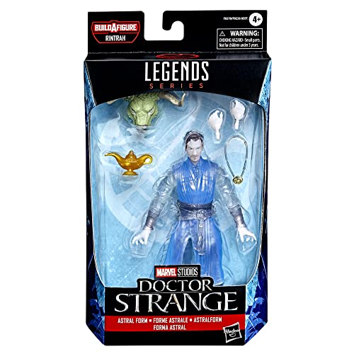 Marvel Legends Series Doctor Strange - Figura Coleccionable del Doctor Strange Astral Form de 15 cm - 2 Accesorios y 2 Piezas de Figura para armar