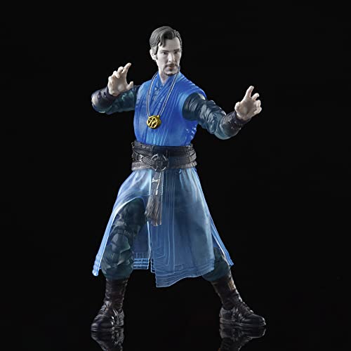 Marvel Legends Series Doctor Strange - Figura Coleccionable del Doctor Strange Astral Form de 15 cm - 2 Accesorios y 2 Piezas de Figura para armar