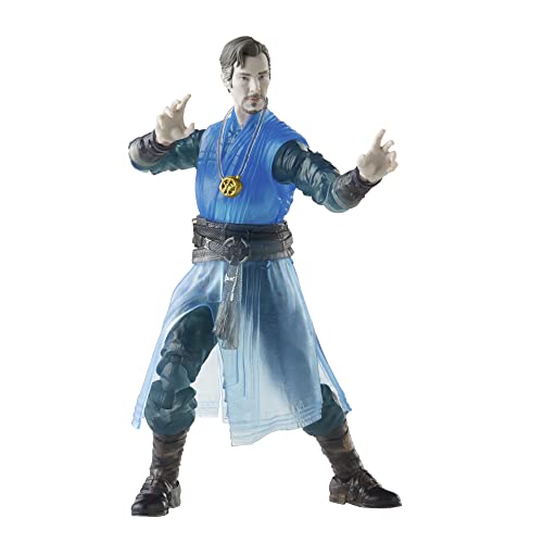 Marvel Legends Series Doctor Strange - Figura Coleccionable del Doctor Strange Astral Form de 15 cm - 2 Accesorios y 2 Piezas de Figura para armar