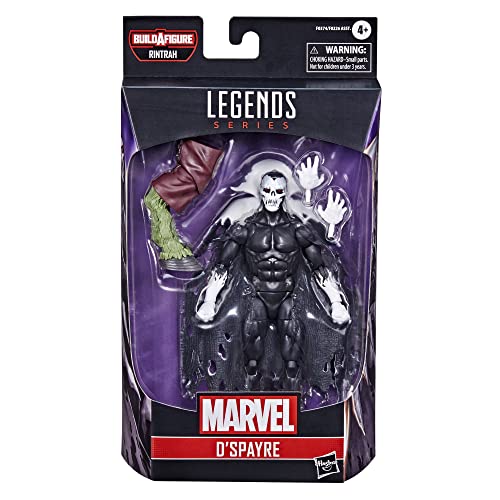 Marvel Legends Series Doctor Strange in The Multiverse of Madness - Figura Coleccionable de D’Spayre de 15 cm - con 2 Accesorios y 1 Pieza de Figura para armar