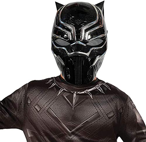 Marvel - Máscara de Black Panther (Pantera Negra), Talla única infantil (Rubie's 39218)