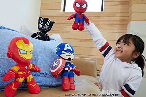 Marvel Peluche Capitán América 20 cm, juguete para niños +3 años (Mattel GYT42)