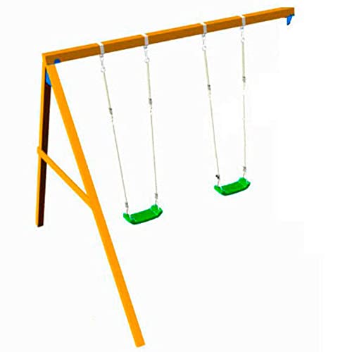 MASGAMES Columpio Doble Apoyado para Parque Infantil de 120 cm MA700150