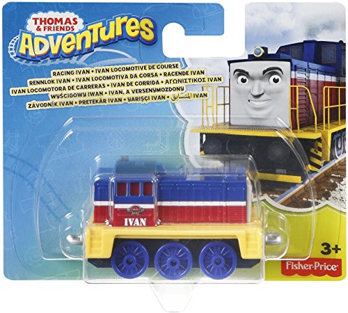 Mattel Fisher-Price fbc36 – Thomas Adventures Kleine Locomotora Ivan, Preescolar de Parte Mundos