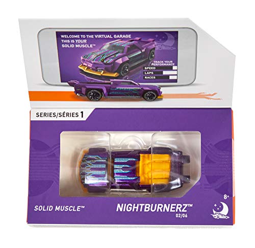 Mattel - Hot Wheels ID Vehículo de juguete, coche Solid Muscle , +8 años ( FXB35)