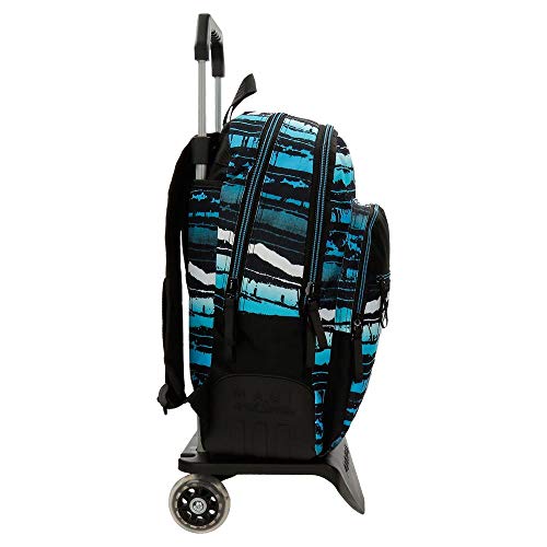 Maui and Sons Waves Mochila Doble Compartimento con Carro Multicolor 33x44x13,5 cms Poliéster 26.14L