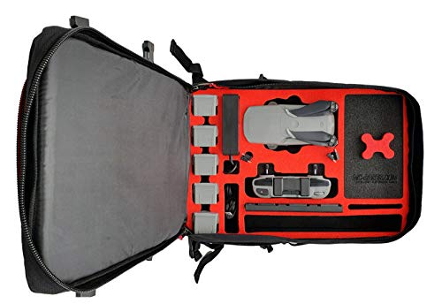 mc-cases® Mochila para dji Mavic Air 2S / Air 2 – dji Controlador estándar o dji Smart - Extremadamente cómodo - Amplio Espacio