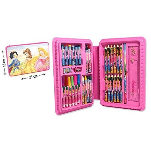 MCM Conjunto de DE Dibujo 34 Piezas Princesas Juego Disney Color Dibujar JX