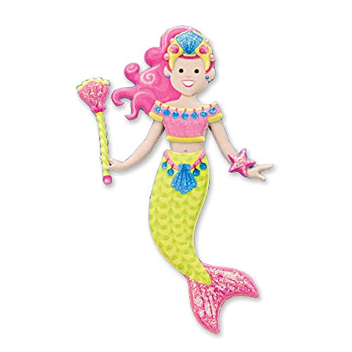 Melissa & Doug- Mermaid Juego con Pegatines Reutilizables, Multicolor (19413)