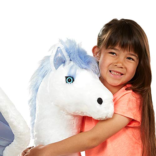 Melissa & Doug Peluche Pegaso|Animales de peluche para niños| Peluche suave y gigante|3+ anni