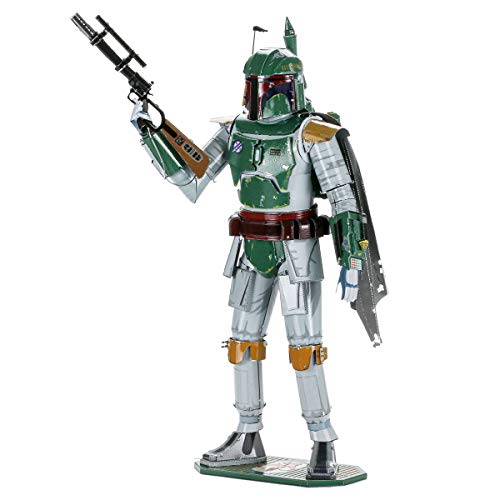 METAL EARTH MAQUETA / PUZZLE 3D De metal. - STAR WARS BOBA FETT - Monta tus modelos favoritos en casa. (ICX135)