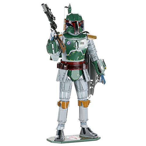 METAL EARTH MAQUETA / PUZZLE 3D De metal. - STAR WARS BOBA FETT - Monta tus modelos favoritos en casa. (ICX135)