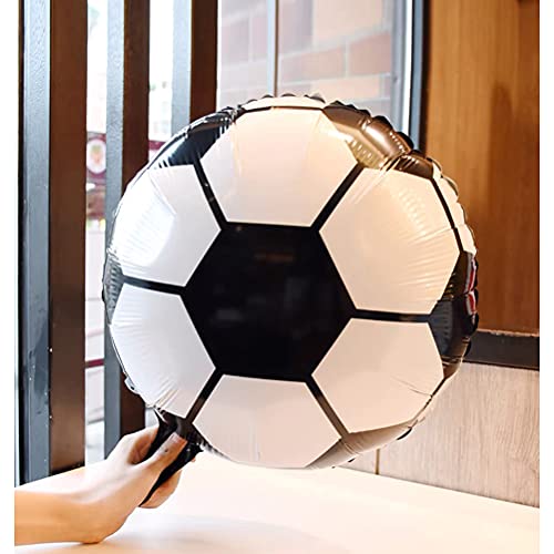 MiaLover Globo de fútbol grande para cumpleaños de 9 años, decoración para cumpleaños infantiles, número 9, globos de campeón, trofeo para niños, fútbol, fiesta temática, decoración de cumpleaños