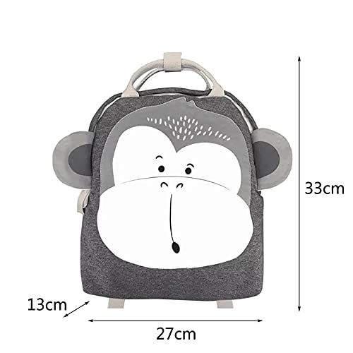 MianYaLi Mochila Infantil Niño Mochilas Escolares Animales Primaria Pequeña Mochila Niña Guarderia Escolar Personalizada para Niños MBBYLIVES (E)