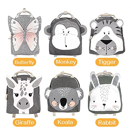 MianYaLi Mochila Infantil Niño Mochilas Escolares Animales Primaria Pequeña Mochila Niña Guarderia Escolar Personalizada para Niños MBBYLIVES (E)