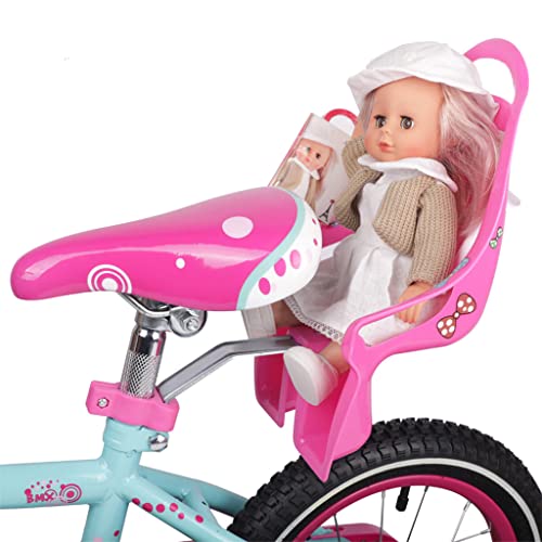 MIORIO Bicicleta Infantil Cubo muñeca-Rosa