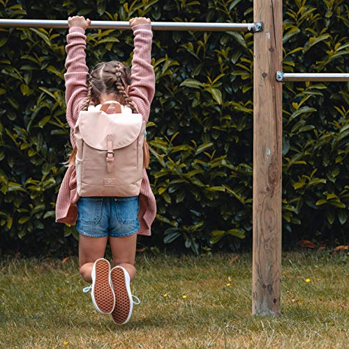 Mochila Infantil Niños y Niñas Rosa - Johnny Urban Junior Bolso Liam Hecho de Botellas Pet Recicladas, Mochila para Niños Escolares, Guardería y Colegio, Repelente al Agua y sin BPA