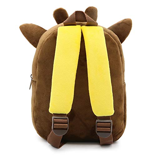 Mochila para niños, Mochila Escolar Laikwan® Toddler Kids Mochila Escolar para niños pequeños, Mochila para 1-3 años (Jirafa)