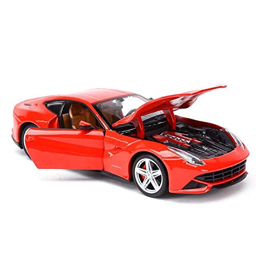 Modelo Coche para Ferrari F12 Berlinetta 1:24 Coche Deportivo Estático Vehículos Fundidos A Presión Juguetes De Modelos Coleccionables para Coche