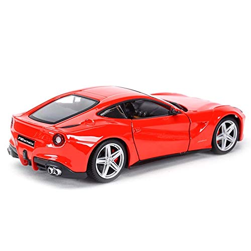 Modelo Coche para Ferrari F12 Berlinetta 1:24 Coche Deportivo Estático Vehículos Fundidos A Presión Juguetes De Modelos Coleccionables para Coche