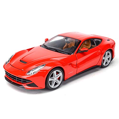 Modelo Coche para Ferrari F12 Berlinetta 1:24 Coche Deportivo Estático Vehículos Fundidos A Presión Juguetes De Modelos Coleccionables para Coche