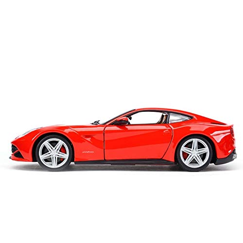 Modelo Coche para Ferrari F12 Berlinetta 1:24 Coche Deportivo Estático Vehículos Fundidos A Presión Juguetes De Modelos Coleccionables para Coche