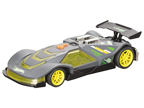 Mondo-51222 Mondo Motors-Hot Wheels Speed Swipe Cyber Speeder-Macchina a Frizione per Bambini-luci e suoni-51222, Multicolore, 51222