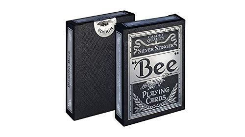 Murphy's Magic Supplies, Inc. Baraja de Cartas Bee Silver Stinger Playing Cards by USPCC