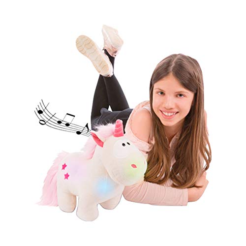 NICI- Unicornio Theodor - Altavoz Bluetooth, Multicolor, 32 cm (42530)