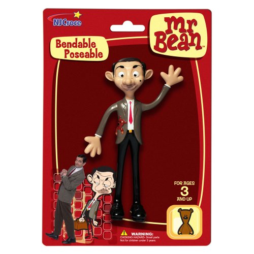 NJ Croce Mr. Bean Bendable Figure