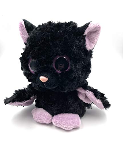 Onwomania Peluche, Peluche, murciélago Zorro Volador Noctule, Altura 19 cm, Negro