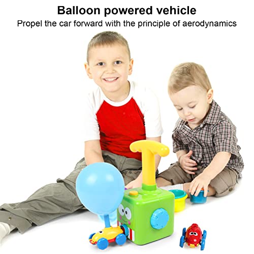 otutun Coche Globo Propulsado para niños , Coche de Juguete con Globo de inercia para niños, Coche de Lanzamiento con Globo eléctrico con 10 Globos , Coche con Globo para Niños Niñas