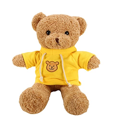 Oujppc Lindo Suéter Oso Muñeco De Peluche, Osito De Dibujos Animados Peluches Blandos, Cumpleaños Niños 40Cm 05