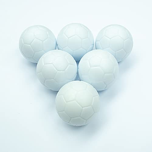 Pelotas de futbolín de Carromco (6x, blanco), 62106 , color/modelo surtido