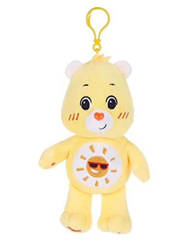 Peluche de osito de la suerte, 14 cm, con clip para llavero, diseño de Unlock The Magic