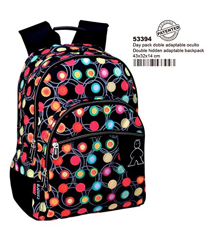 Perona 53394 Campro Mochila Escolar, 43 cm, Multicolor