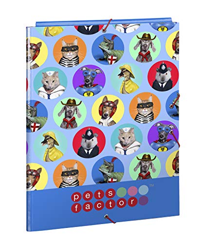 Pets Factor Oficial Carpeta Folio Oficial Con 3 Solapas 260x365mm