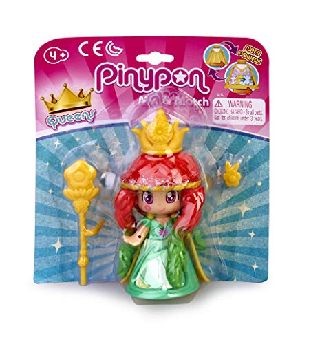 Pinypon - Queen Figura Flor Vestido Verde (Famosa 700015577)