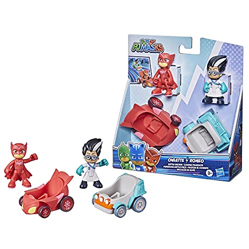 PJ Masks Búho VS Romeo, Multicolor (Hasbro F2842)