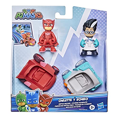 PJ Masks Búho VS Romeo, Multicolor (Hasbro F2842)