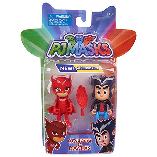 PJ Masks - Pack de 2 Figuras (BUHITA Y HOWLER)