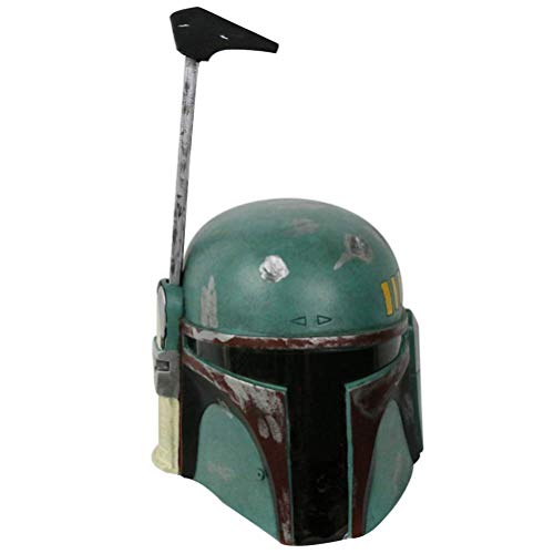 Planet Boba Fett - Máscara de Boba Fett, casco electrónico de primera calidad, The Empire Strikes Back - Juego de rol a escala completa, accesorios de disfraz para fanáticos de la película, regalo