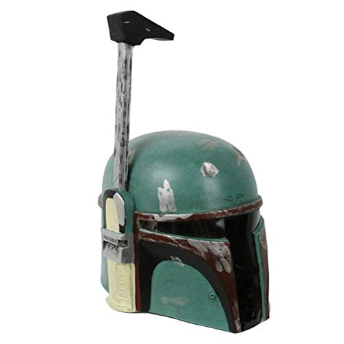 Planet Boba Fett - Máscara de Boba Fett, casco electrónico de primera calidad, The Empire Strikes Back - Juego de rol a escala completa, accesorios de disfraz para fanáticos de la película, regalo