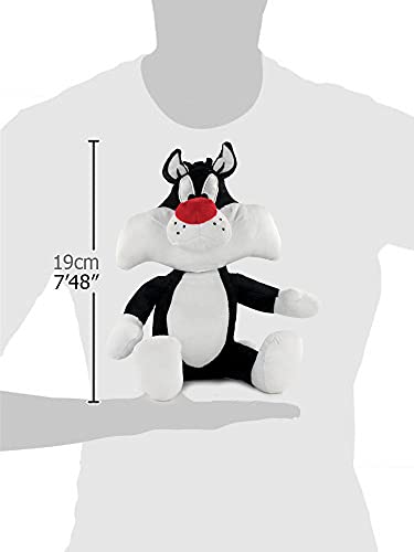 Play by Play Looney Tunes - Peluches Looney Tunes Sitting Calidad Super Soft (17/26cm, Gato Silvestre)