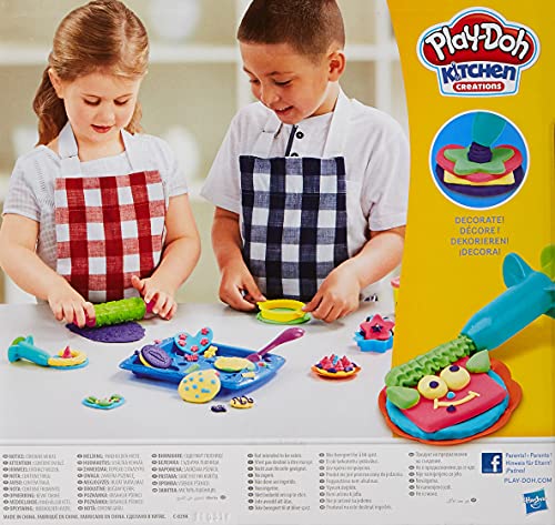 Play Doh Cookie Creations (Hasbro, B0307Eu9) + La Barbacoa (Hasbro B5521Eu7) , Color/Modelo Surtido