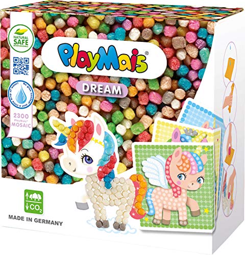 PlayMais Mosaico Unicornio DE ENSUEÑO niños, Multicolor (11823)