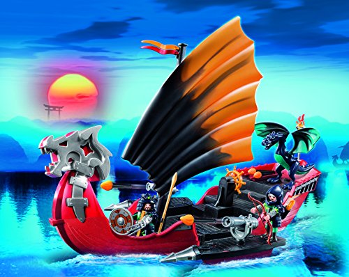 PLAYMOBIL Dragones - Barco de Batalla del dragón (5481)