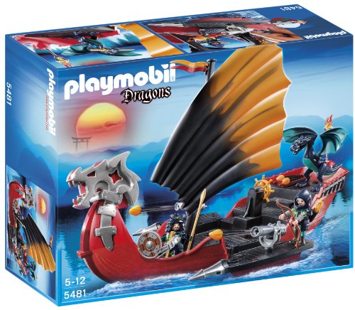 PLAYMOBIL Dragones - Barco de Batalla del dragón (5481)